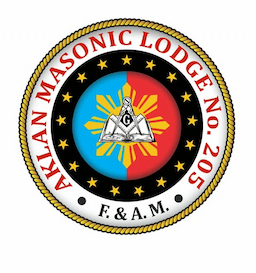 Aklan Masonic Lodge No. 205 crest