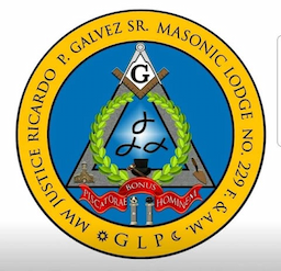 MW Ricardo P. Galvez, Sr. Masonic Lodge No. 229 crest