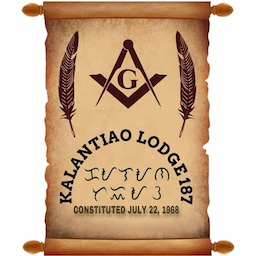 Kalantiao Masonic Lodge No. 187 crest